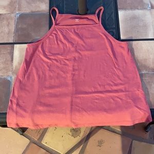 Coral tank top